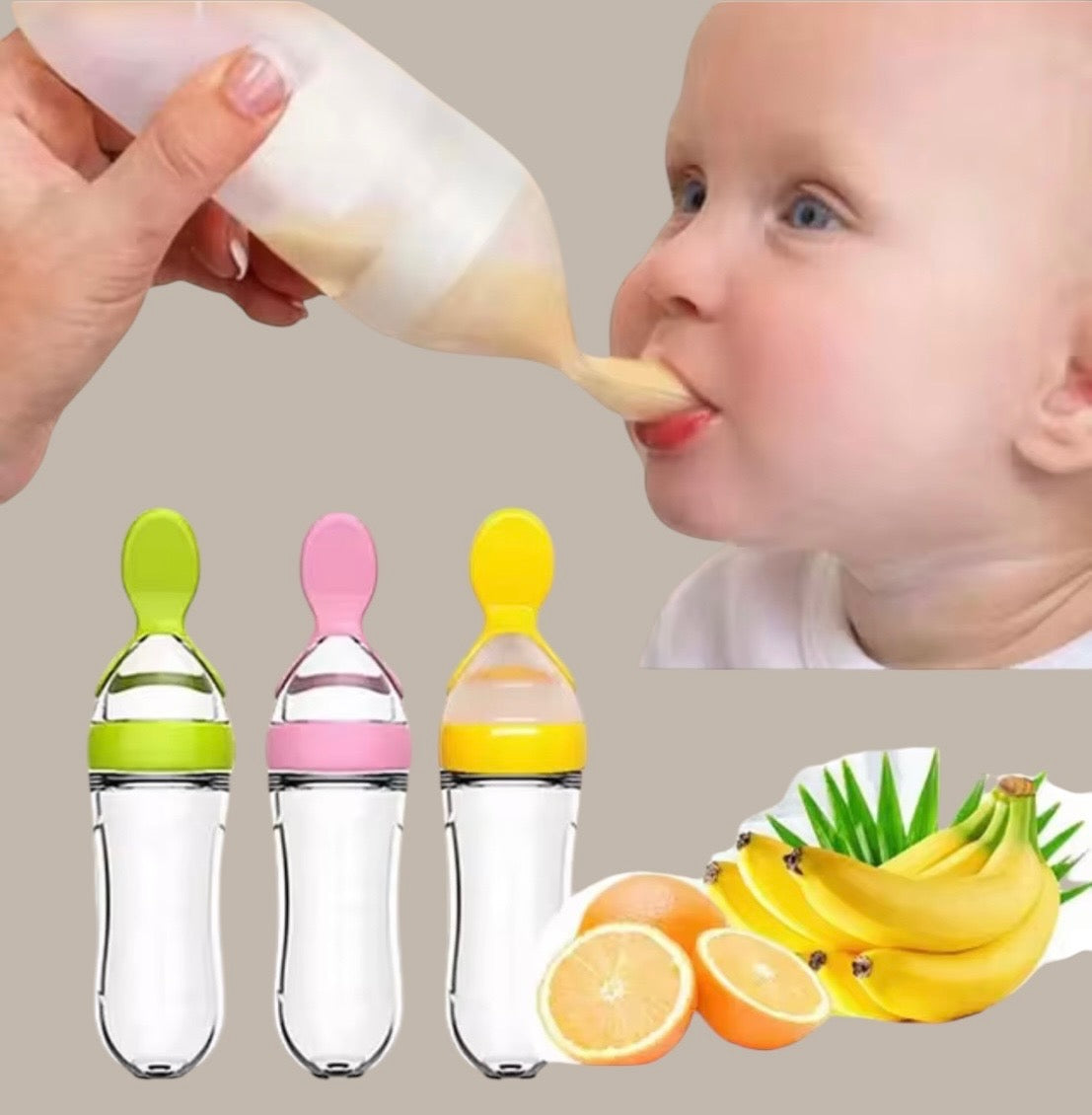 Baby bottle - spoon