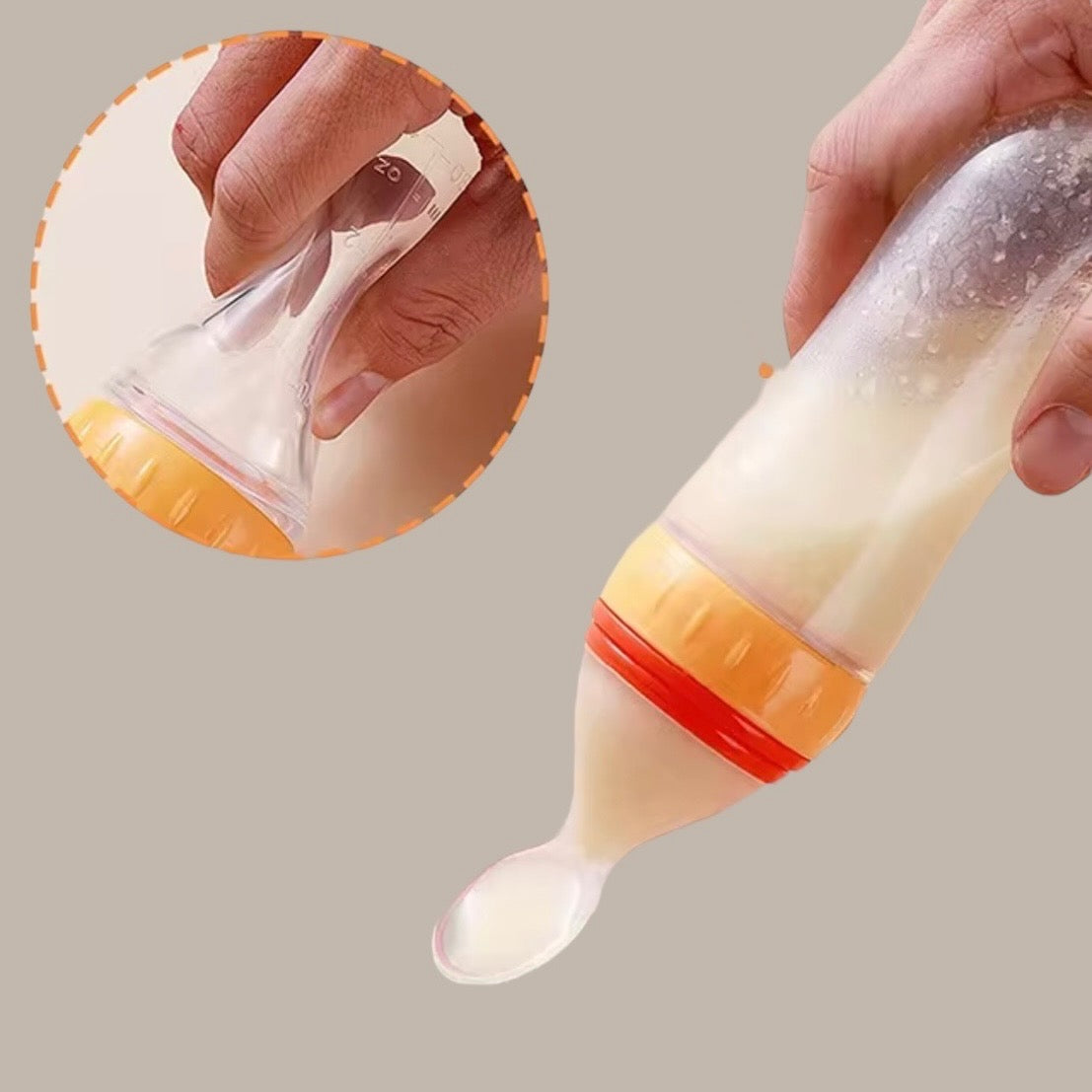 Baby bottle - spoon