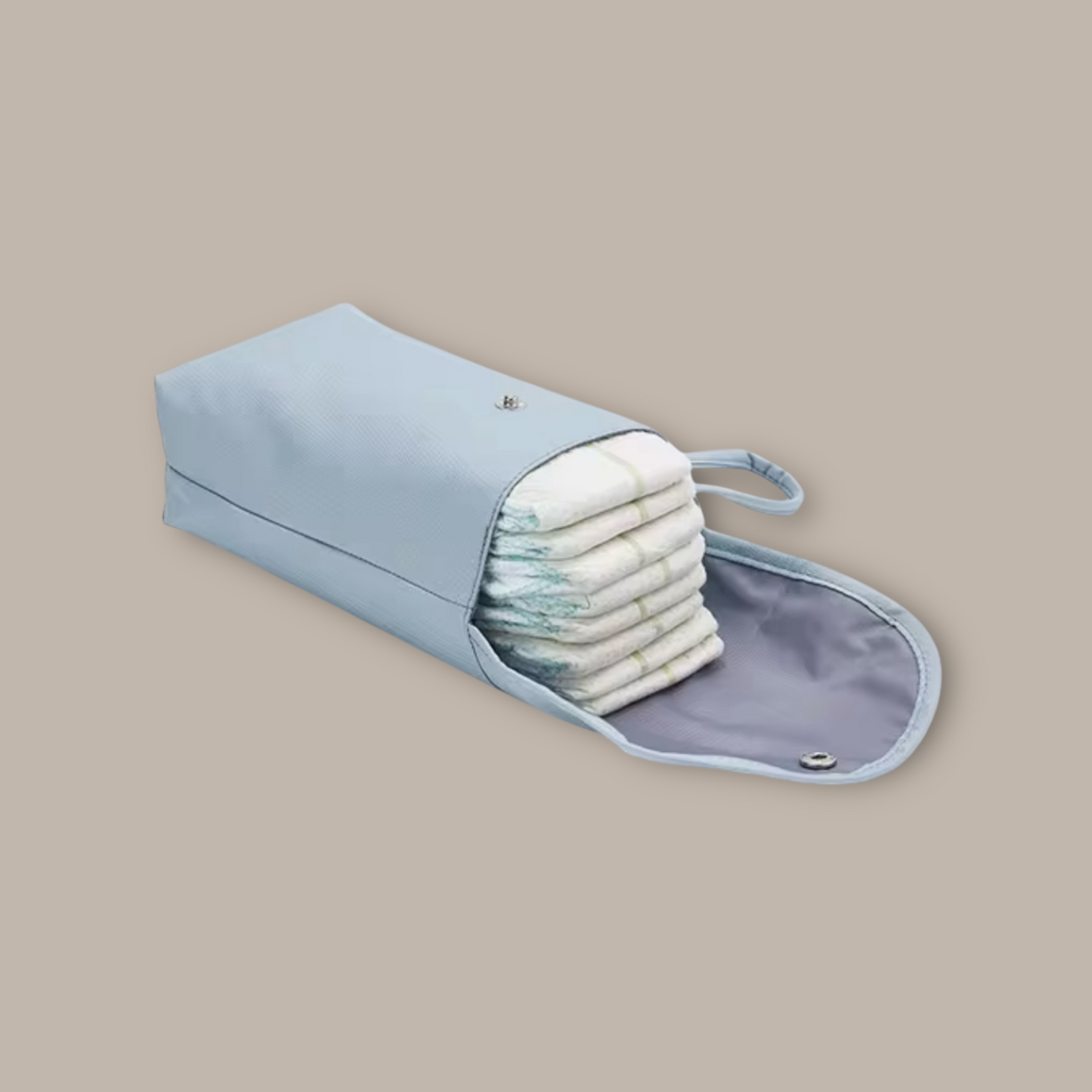 Diaper storage pouch