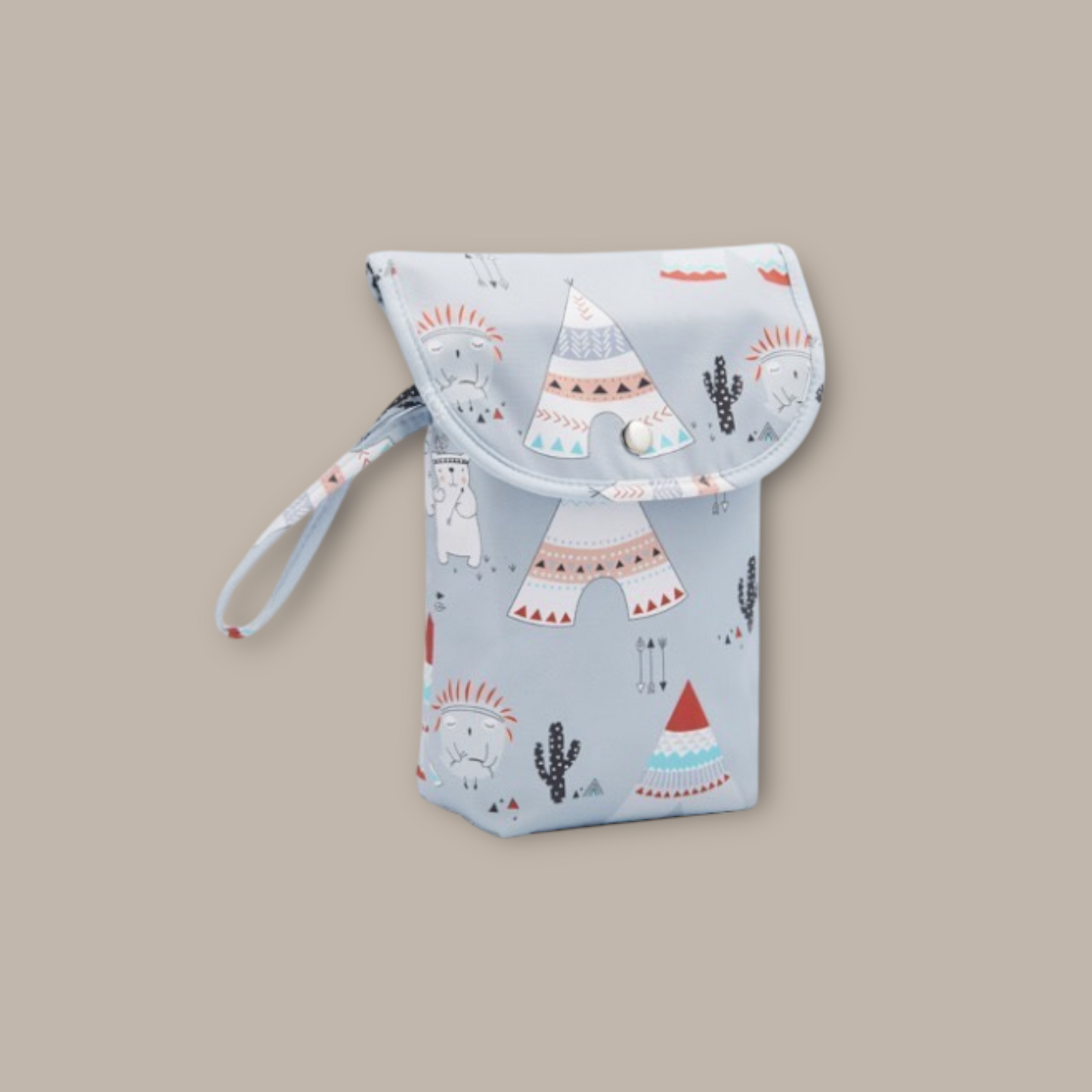 Diaper storage pouch