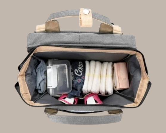 CONVERTIBLE DIAPER BAG