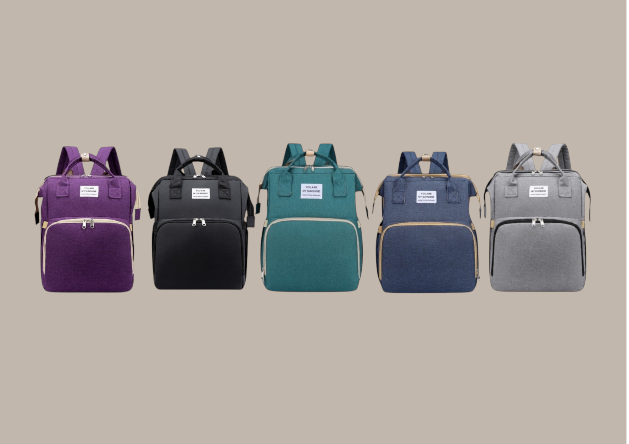 CONVERTIBLE DIAPER BAG